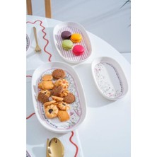 Gndz Home Acar Laila 3 Parça Kayık Tabak HCA-09087
