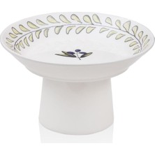 Gndz Home [marka] Olivos Ayaklı Servis Tabağı 20 cm