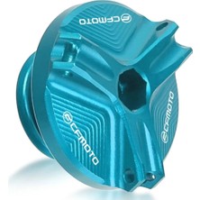 Merpa CFMOTO150NK-250NK-250SR-250CLX-400NK-650NK Yağ Dolum Tapası Modifiye Mavi