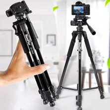 NP-8820 150 cm Tripod Profesyonel Telefon Kamera Tutucu Çantalı Tripod