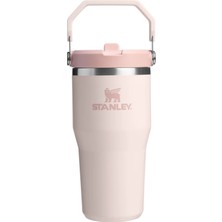 Stanley Iceflow™ Flip Straw Tumbler Pipetli Termos 0.60 Lt / Rose Quartz