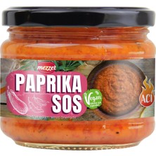 Acılı Cevizli ve Köz Sebzeli Paprika Sos 300 G - Koruyucusuz Vegan Sos
