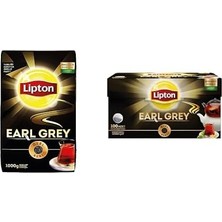 Earl Grey Avantaj Paketi, 1kg Dökme ve 100'LÜ Demlik Poşet