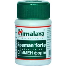 Himalaya Speman Forte 60 Tablet Doğal Içerik Bilgisi ile Güçlendirici Sporcu Besini