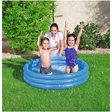 3 Boğum Çocuk Havuzu, 102CM x 25CM Bestway 51025 (Mavi)