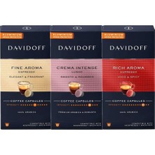 Nespresso Uyumlu Kapsül Kahve Seti | Fine - Rich - Intense