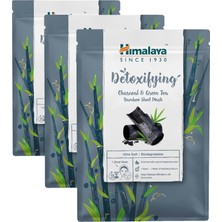 Detox Etkili Kağıt Maske, Aktif Kömür, Yeşil Çay, Hyaluronic Acid, Bambu, Geri Dönüştürül