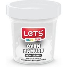 Tek Renk Oyun Hamuru Beyaz 115 Gram