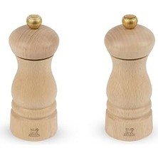 Gndz Home Peugeot Clermont Natural Karabiber ve Tuz Değirmen Seti 13 cm