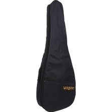 Case 01 Serisi Siyah Akustik Gitar Çantası