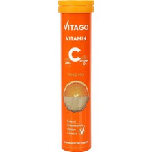 Vitamin C 1000 Mg + Vitamin D + Çinko 20'li Efervesan Tablet (1)