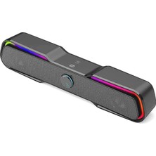 Bilgisayar DHE-6002 Için Soundbar 2X3W Gaming Rgb