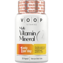 Multivitamin & Mineral 30 Kapsül | 11 Vitamin, 9 Mineral