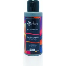 Multi-Surface Hibrit Akrilik Boya, 120ML, Su Bazlı, Ahşap Cam Seramik Metal Kumaş Plastik Için (