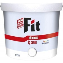 Fit Silikonlu Iç Cephe Duvar Boyası, 10 Kg, Fildişi FTSLK10-R32