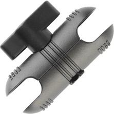 Bulletpoint 2.6 "alüminyum Montaj Kolu Çift 20MM Soket Konnektörü 20MM Top Bağlantıları ile U