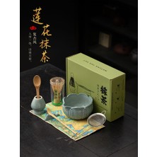 CKM Food Matcha Hazırlama Seti (Mavi-Nilüfer)