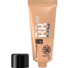 New York Fit Me Nude Cilt Bakımı Etkili Nemlendirici SPF50 Bb Krem - 40