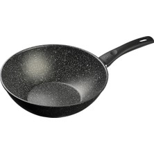 Vipiteno Wok, Yapışmaz Kaplamalı Kızartma Tavası, Indüksiyonlu Ocaklara Uygun, Alüminyum, Yuv