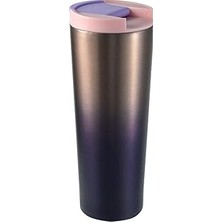 Gndz Home Komple 304 L Çelik Pembe 6 Oz 473 ml Kahve Termos Mug CIN227PM