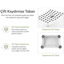Retro Art Kaydırmaz Çocuk Banyo Basamağı | Çocuk Lavabo Basamağı | Bebek Basamağı