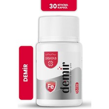 Demir Bisglisinat 16 Mg 30 Bitkisel Kapsül - Mide Dostu Demir Takviyesi, Vcaps Vegan Kapsül Teknol