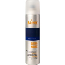 Blink Süet ve Nubuk Deriler Için Renk Canlandırıcı Boya, Bakım Spreyi, 250ML, (Lacivert)