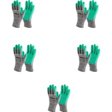 Mafel Mf-80 Camcı Yeşil Lateks Iş Güvenlik Eldiven - 10/xl - 5 Çift - Paket