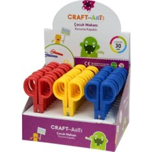 Craft And Arts 5" Korumalı Çocuk Makası 30'lu