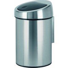 Gndz Home Brabantia Matt Steel Dokunmatik Duvar Tipi Çöp Kutusu Bra 378645, 3l