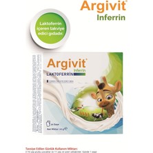 Argivit Inferrin Laktoferrin Içeren Takviye Edici Gıda 10 Saşe
