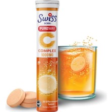 ® Pureway Vitamin C D3 K2 Çinko Complex 20 Efervesan Tablet