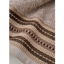 Bella Maison Premium Ege Pamuğu Yüz Havlusu Vizon (50X90 Cm)