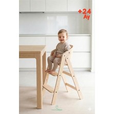 10 Mychair Naturel Renk Only Chair - Sadece Sandalyesi/mama Sandalyesi