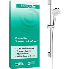 Hansgrohe Crometta Duş Seti Vario, 65 cm Duş Barı 26532400