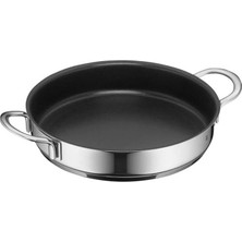 Wmf Mini 18 cm Sığ Tencere, Yapışmaz Kaplamalı, Cromargan® Yüksek Kaliteli Parlak Paslanmaz Çelik, Indüksiyon Uyumlu, Üst Üste Saklanabilir, Küçük Porsiyonlar Için