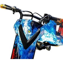 Frefly Store Renkli Drift Scooter, Eğlenceli ve Hızlı Kullanım Için