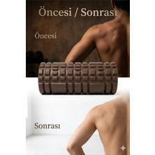 Foam Roller Masaj Rulosu Orta Sert – Spor Sonrası Kas Gevşetici Yoga Pilates Fitness Masaj Köp�