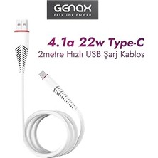 Gndz Home 2 Metre USB Type-C Uçlu Kablo – Yüksek Performans