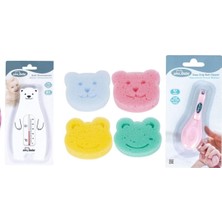 Banyo Seti(Banyo Derecesi+Banyo Süngeri+Kavramalı Makas)