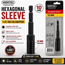 Wertec Ekstra Derin Manyetik Somun Adaptör Lokma 8 mm 1 Adet Gönderilir