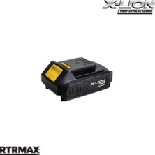 Gndz Home Rtrmax RTX1802 18V 2AH Li-Ion Akü, Sarı