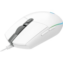 Gndz Home Logitech G G102 Kablolu Oyuncu Mouse, Lıghtsync Rgb Aydınlatma, 8.000 Dpı, 6 Programlanabilir Tuş, Beyaz