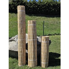 Greenosier Doğal Hasır Kamış Gölgelik Dekorasyon Balkon Teras Pergola Bahçe 70CM x 5metre