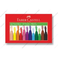 Pastel Boya, 12 Renk, Yumuşak ve Rahat Kullanım, Canlı Renkler, Kağıt ve Taş Üzeri Uygun