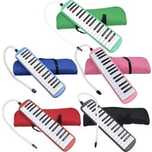 Südor 32 Tuş Melodika Bez Çantalı Melodika Set Siyah Renk Ticon Taşıma Kalplu