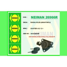 Bescher Gelalsat Bagaj Kilidi Anahtarli Duster 4x2 12 -