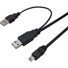 Gndz Home USB Y Giriş Mini 5 Pin HDD Hardisk Kamera Bağlantı Bağlantı 4529