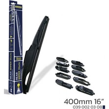 Gelalsat Niken 400MM 16 10 Aparatli Arka Silecek Süpürgesi