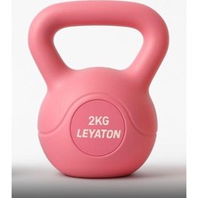 2 kg Çaydanlık Tipi Dambıl Kettlebell Ağırlık Pembe Pembe Tek Ebat